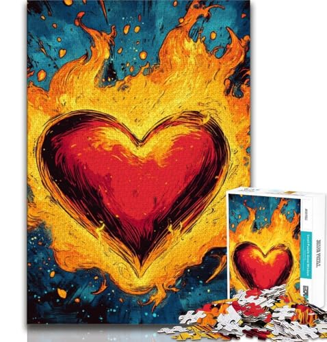Puzzles für Erwachsene und Jugendliche, die Ölgemälde lieben, Lernspiele, Heimdekoration, Lernspiel für Geburtstag, Weihnachten, 38x52cm von FLKFDOZ