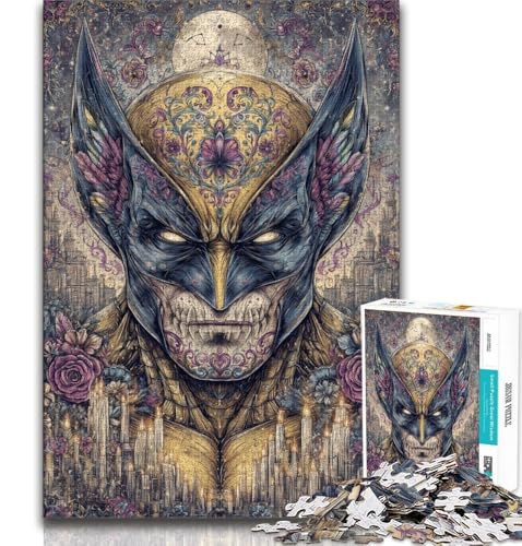 Puzzles für Teenager, 1000 Teile, Filmheld, Lernspielzeug, für die Heimdekoration, für Kinder ab 14 Jahren, 38x26cm von FLKFDOZ