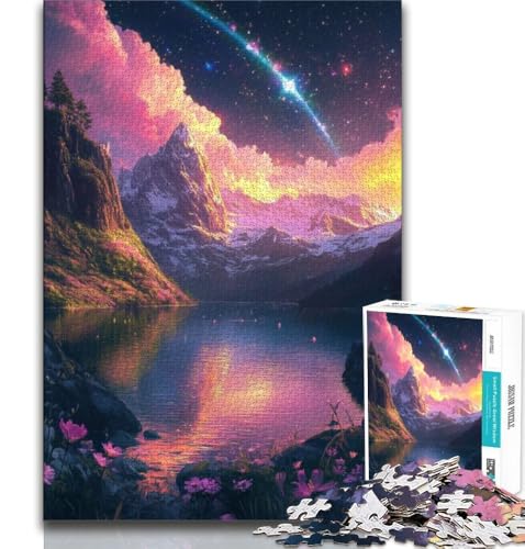Puzzles für Teenager, 2000 Teile, schöne Berge, Stressabbau, Staycation, Zeit totschlagen, Eltern-Kind-Interaktion, 70x100cm Puzzles für Teenager, 2000 Teile, schöne Berge, Stressabbau, Staycation, Zeit totschlagen, Eltern-Kind-Interaktion, 70x100cm von FLKFDOZ