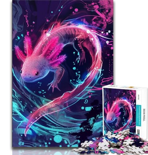 Salamander-Farbpuzzles für Erwachsene und Teenager, anspruchsvolles Spiel und Familienspiel, ganze Familie, 38x52cm Salamander-Farbpuzzles für Erwachsene und Teenager, anspruchsvolles Spiel und Familienspiel, ganze Familie, 38x52cm von FLKFDOZ