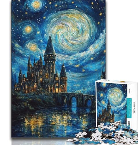 Schloss unter den Sternen Puzzle 1000 Teile für Teenager Geschenke, Spielzeug Lernspiele Stressabbau Tolle Geschenke und Spielzeuge 50x75cm Schloss unter den Sternen Puzzle 1000 Teile für Teenager Geschenke, Spielzeug Lernspiele Stressabbau Tolle Geschenke und Spielzeuge 50x75cm von FLKFDOZ