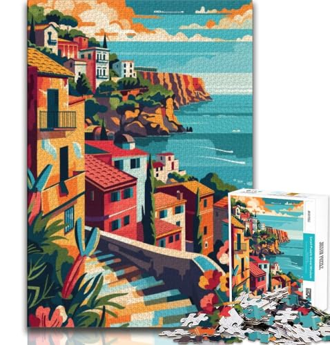Sizilien-Poster, 2000 Teile, Puzzle für Erwachsene und Jugendliche, entspannendes intellektuelles Lernspielzeug, Geburtstagsgeschenk, Geschenke, Wandkunst, 70x100cm Sizilien-Poster, 2000 Teile, Puzzle für Erwachsene und Jugendliche, entspannendes intellektuelles Lernspielzeug, Geburtstagsgeschenk, Geschenke, Wandkunst, 70x100cm von FLKFDOZ