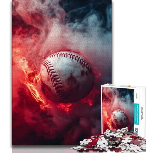 Softball-Sport-Puzzles für Erwachsene und Teenager, herausforderndes, Aber lustiges und humorvolles Lernspiel zum Geburtstag, 38x26cm Softball-Sport-Puzzles für Erwachsene und Teenager, herausforderndes, Aber lustiges und humorvolles Lernspiel zum Geburtstag, 38x26cm von FLKFDOZ
