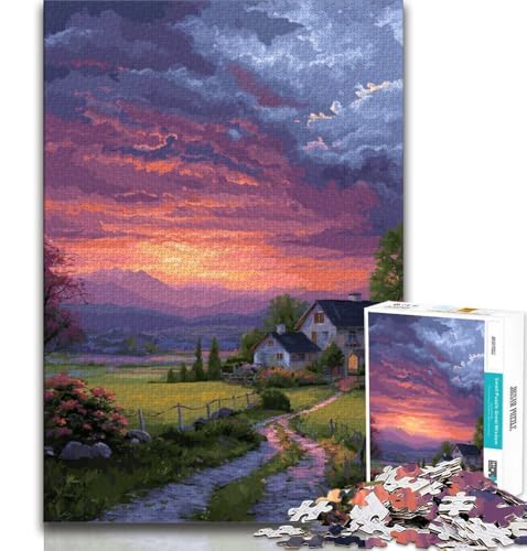 Sonnenuntergang-Puzzle für Erwachsene, 1000 Teile, anspruchsvolles Spiel und Familienspiel, ganze Familie, 50x75cm Sonnenuntergang-Puzzle für Erwachsene, 1000 Teile, anspruchsvolles Spiel und Familienspiel, ganze Familie, 50x75cm von FLKFDOZ