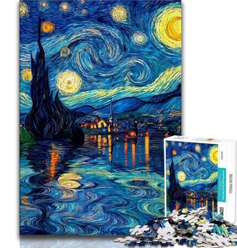 Sternenhimmel-Boot-Puzzle für Erwachsene, 1000 Teile, anspruchsvoll zu vervollständigen, Aber lustig und humorvoll, einzigartige Heimdekoration und Geschenke, 50x75cm Sternenhimmel-Boot-Puzzle für Erwachsene, 1000 Teile, anspruchsvoll zu vervollständigen, Aber lustig und humorvoll, einzigartige Heimdekoration und Geschenke, 50x75cm von FLKFDOZ