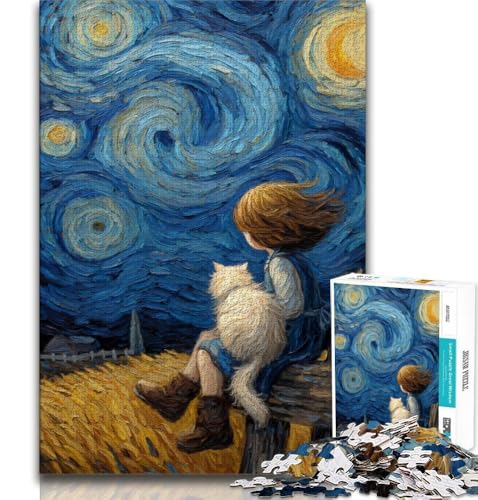 Sternenhimmel-Puzzle mit 2000 Teilen für Erwachsene und Jugendliche, Staycation-Zeitvertreib, jedes Teil ist einzigartig – anspruchsvolles Familienspiel, 70x100cm Sternenhimmel-Puzzle mit 2000 Teilen für Erwachsene und Jugendliche, Staycation-Zeitvertreib, jedes Teil ist einzigartig – anspruchsvolles Familienspiel, 70x100cm von FLKFDOZ