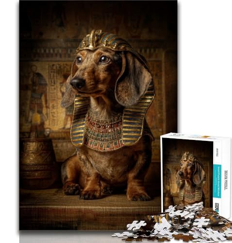Tier-Dackel-Puzzle mit 2000 Teilen, hilft dem Gehirn, süchtig machendes Spielzeug zu trainieren und Geduld zu fördern, einzigartiges Herausforderungsspiel, 70x100cm Tier-Dackel-Puzzle mit 2000 Teilen, hilft dem Gehirn, süchtig machendes Spielzeug zu trainieren und Geduld zu fördern, einzigartiges Herausforderungsspiel, 70x100cm von FLKFDOZ