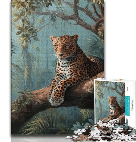 Tier-Geparden-Puzzle 1000 Teile für Erwachsene und Jugendliche, Spielzeug, Lernspiele, Stressabbau, tolle Geschenke und Spielzeuge, 50x75cm Tier-Geparden-Puzzle 1000 Teile für Erwachsene und Jugendliche, Spielzeug, Lernspiele, Stressabbau, tolle Geschenke und Spielzeuge, 50x75cm von FLKFDOZ