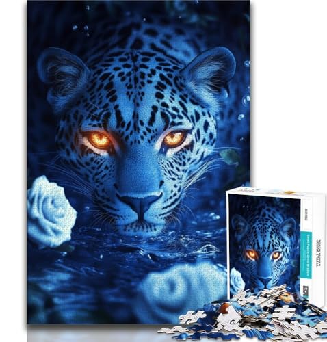Tier-Leopard, 2000-teiliges Puzzle für Erwachsene und Jugendliche, Quizspiel, Wanddekoration, einzigartige Geburtstags, 70x100cm Tier-Leopard, 2000-teiliges Puzzle für Erwachsene und Jugendliche, Quizspiel, Wanddekoration, einzigartige Geburtstags, 70x100cm von FLKFDOZ