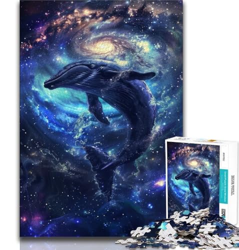 Tier-Wal-Kunst-Puzzle, 2000 Teile, für Teenager, Lernspiele, Heimdekoration, als Geschenk für die ganze Familie, 70x100cm Tier-Wal-Kunst-Puzzle, 2000 Teile, für Teenager, Lernspiele, Heimdekoration, als Geschenk für die ganze Familie, 70x100cm von FLKFDOZ