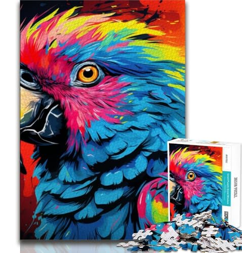 Tiere, Vögel, Papageien, 2000-teiliges Puzzle für Teenager, anspruchsvolles Spiel, Geschenke für die ganze Familie, 70x100cm von FLKFDOZ