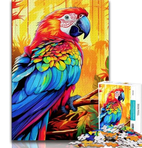 Tiere, Vögel, Papageien, Puzzles für Teenager, 1000 Puzzles, Lernspiel, Herausforderung, Spielzeug, Wanddekoration, einzigartige Geburtstags, 38x26cm Tiere, Vögel, Papageien, Puzzles für Teenager, 1000 Puzzles, Lernspiel, Herausforderung, Spielzeug, Wanddekoration, einzigartige Geburtstags, 38x26cm von FLKFDOZ