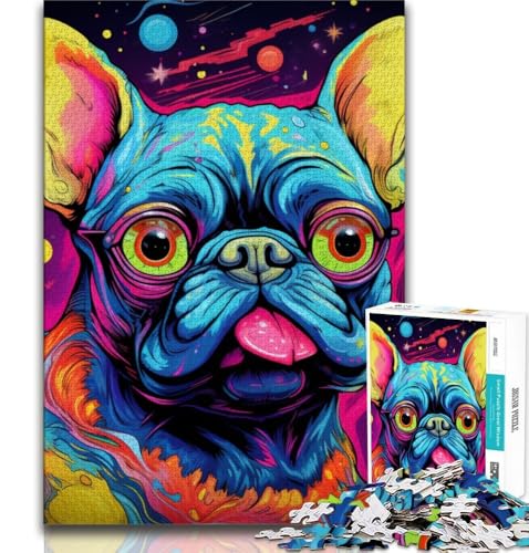 Tierisches, buntes Hunde-Puzzle, 2000 Teile, für Erwachsene und Jugendliche, Quizspiel, Wanddekoration, einzigartige Geburtstags, 70x100cm Tierisches, buntes Hunde-Puzzle, 2000 Teile, für Erwachsene und Jugendliche, Quizspiel, Wanddekoration, einzigartige Geburtstags, 70x100cm von FLKFDOZ