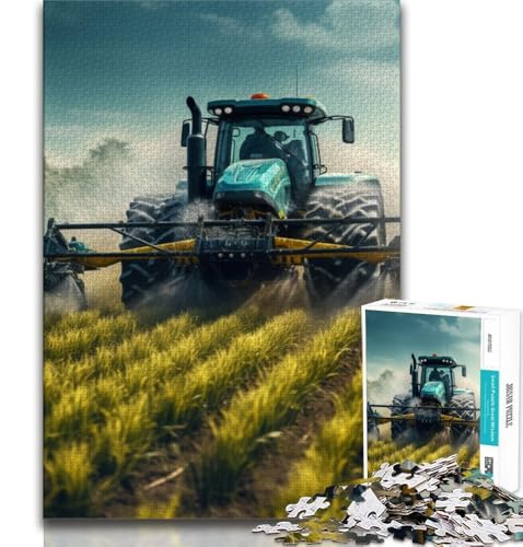 Traktor-Puzzle, 1000 Teile, anspruchsvolles Spiel und Familienspiel, ganze Familie, 38x52cm Traktor-Puzzle, 1000 Teile, anspruchsvolles Spiel und Familienspiel, ganze Familie, 38x52cm von FLKFDOZ