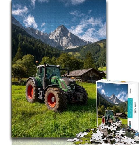 Traktor-Puzzle, 1000 Teile, für Erwachsene, anspruchsvoll zu vervollständigen, Aber unterhaltsames und humorvolles Lernspiel zum Geburtstag, 50x75cm Traktor-Puzzle, 1000 Teile, für Erwachsene, anspruchsvoll zu vervollständigen, Aber unterhaltsames und humorvolles Lernspiel zum Geburtstag, 50x75cm von FLKFDOZ