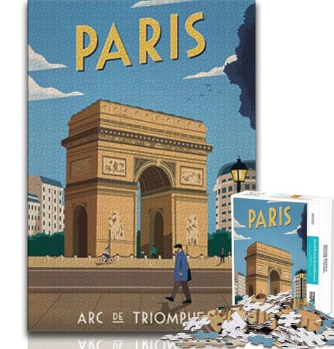 Triumphbogen-Puzzle 1000 Teile für Teenager-Geschenke, Quizspiel, Wanddekoration, einzigartige Geburtstags, 38x26cm Triumphbogen-Puzzle 1000 Teile für Teenager-Geschenke, Quizspiel, Wanddekoration, einzigartige Geburtstags, 38x26cm von FLKFDOZ