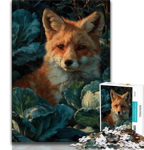 Waldfuchs-Puzzles für Erwachsene und Jugendliche, anspruchsvolles Spiel und Familienspiel, ganze Familie, 50x75cm Waldfuchs-Puzzles für Erwachsene und Jugendliche, anspruchsvolles Spiel und Familienspiel, ganze Familie, 50x75cm von FLKFDOZ