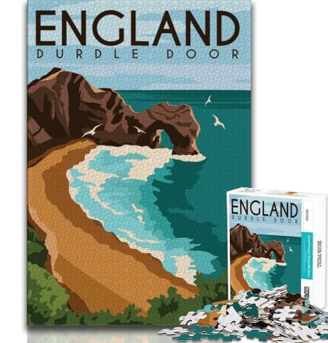 Weltreise-Poster, 1000-teiliges Puzzle für Erwachsene und Jugendliche, anspruchsvoll zu vervollständigen, Aber unterhaltsames und humorvolles Lernspiel zum Geburtstag, 50x75cm Weltreise-Poster, 1000-teiliges Puzzle für Erwachsene und Jugendliche, anspruchsvoll zu vervollständigen, Aber unterhaltsames und humorvolles Lernspiel zum Geburtstag, 50x75cm von FLKFDOZ