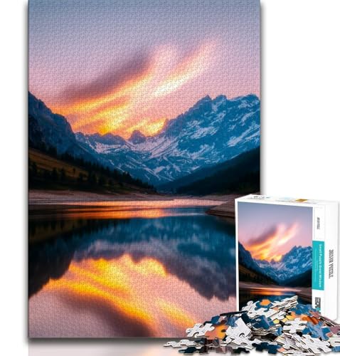 Wunderschöne Berge und Seen, 1000-teiliges Puzzle für Erwachsene und Jugendliche, Lernspiele, Wanddekoration, einzigartige Geburtstags, 50x75cm Wunderschöne Berge und Seen, 1000-teiliges Puzzle für Erwachsene und Jugendliche, Lernspiele, Wanddekoration, einzigartige Geburtstags, 50x75cm von FLKFDOZ