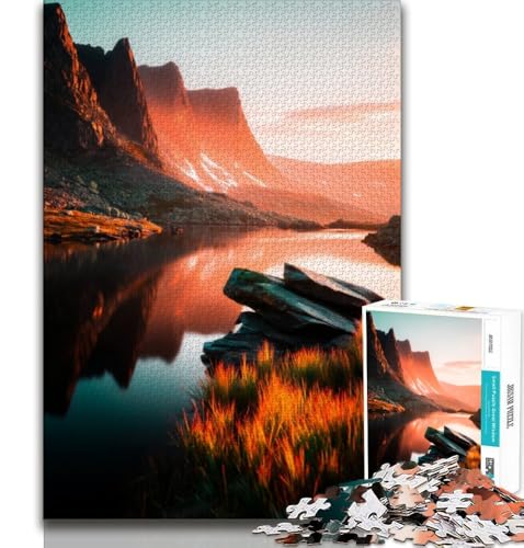 Wunderschöne Berge und Seen Puzzle 1000 Teile für Erwachsene Geschenke, anspruchsvolles Spiel und Familienspiel Wanddekoration Einzigartige Geburtstags 50x75cm Wunderschöne Berge und Seen Puzzle 1000 Teile für Erwachsene Geschenke, anspruchsvolles Spiel und Familienspiel Wanddekoration Einzigartige Geburtstags 50x75cm von FLKFDOZ