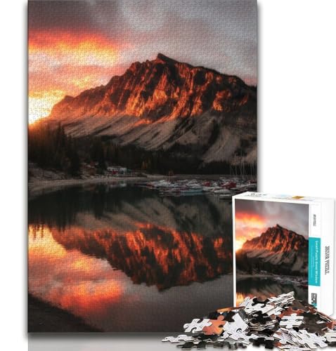 Wunderschöne Berge und Seen Puzzle für Teenager, 2000 Teile, Lernspiele, Heimdekoration, geeignet für die Schreibtischdekoration, 70x100cm Wunderschöne Berge und Seen Puzzle für Teenager, 2000 Teile, Lernspiele, Heimdekoration, geeignet für die Schreibtischdekoration, 70x100cm von FLKFDOZ