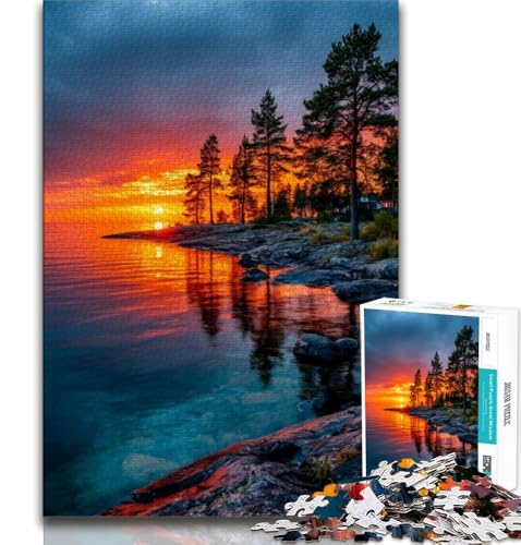 Wunderschöne Berge und Seen Puzzle für Teenager 2000 Teile, Lernspiele, Heimdekoration, Geschenk für die ganze Familie, 70x100cm Wunderschöne Berge und Seen Puzzle für Teenager 2000 Teile, Lernspiele, Heimdekoration, Geschenk für die ganze Familie, 70x100cm von FLKFDOZ