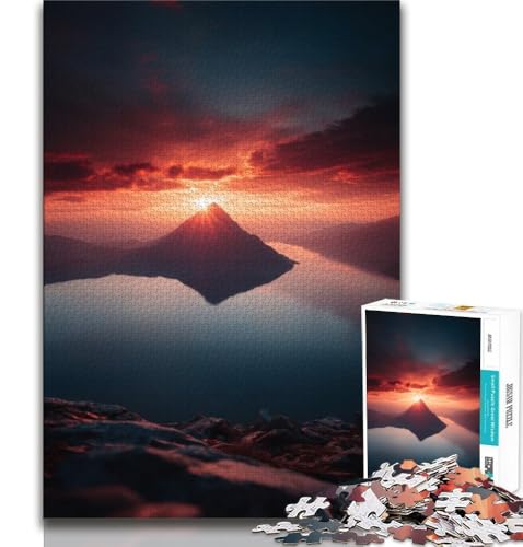 Wunderschöne Berge und Seen-Puzzles für Erwachsene, 1000 Teile, anspruchsvoll zu vervollständigen, Aber unterhaltsames und humorvolles Lernspiel zum Geburtstag, 50x75cm Wunderschöne Berge und Seen-Puzzles für Erwachsene, 1000 Teile, anspruchsvoll zu vervollständigen, Aber unterhaltsames und humorvolles Lernspiel zum Geburtstag, 50x75cm von FLKFDOZ