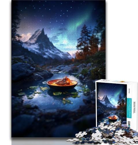 Wunderschöne Berge und Seen Puzzles für Erwachsene und Teenager, Lernspiele, Heimdekoration, geeignet für die Schreibtischdekoration, 70x100cm Wunderschöne Berge und Seen Puzzles für Erwachsene und Teenager, Lernspiele, Heimdekoration, geeignet für die Schreibtischdekoration, 70x100cm von FLKFDOZ