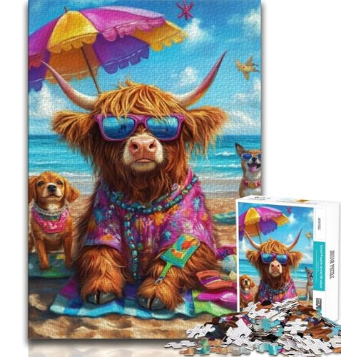 Yak-Puzzle für Erwachsene, 2000-teiliges Puzzle, Denkspiel, Wanddekoration, einzigartige Geburtstags, 70x100cm Yak-Puzzle für Erwachsene, 2000-teiliges Puzzle, Denkspiel, Wanddekoration, einzigartige Geburtstags, 70x100cm von FLKFDOZ
