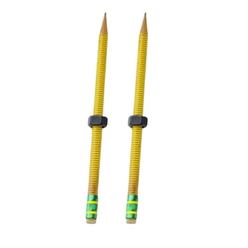 Nuss-Dekompressionsstift, Gewindestift, Fidget-Entlastung, Schreiben mit Bleistiften, rotierendes Zappeln und A8w6 aus Holz, beschwerter Nuss-Stress von FLKWOP