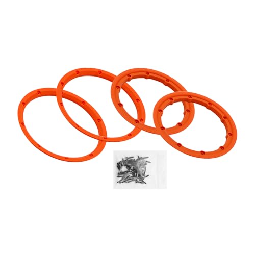 FLMLF Nylon-Beadlock-Ring-Set, 4 Stück, Orange, für Radnabe für 1/5 HPI Baja 5B 5T 5SC LOSI 5ive T RC Car Truck Parts FLMLF Nylon-Beadlock-Ring-Set, 4 Stück, Orange, für Radnabe für 1/5 HPI Baja 5B 5T 5SC LOSI 5ive T RC Car Truck Parts von FLMLF