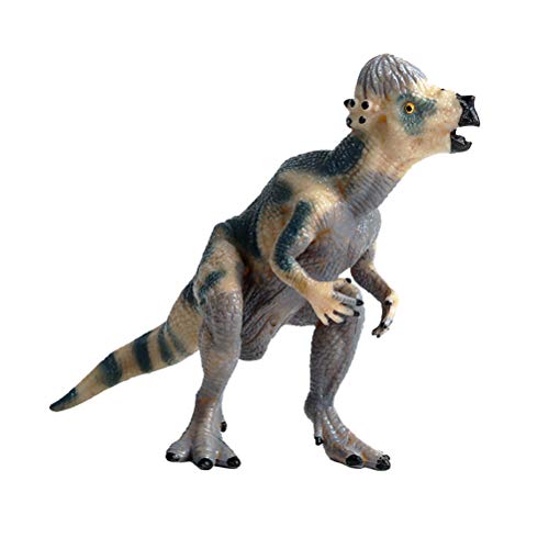 FLORMOON Dinosaurier Spielzeug - Realistisch Pachycephalosaurier Dinosaurier- Plastik Dinosaurier Figuren - Geburtstagstorte Dekoration, Partyzubehör für Kinder(Gehärtete Edition) von FLORMOON