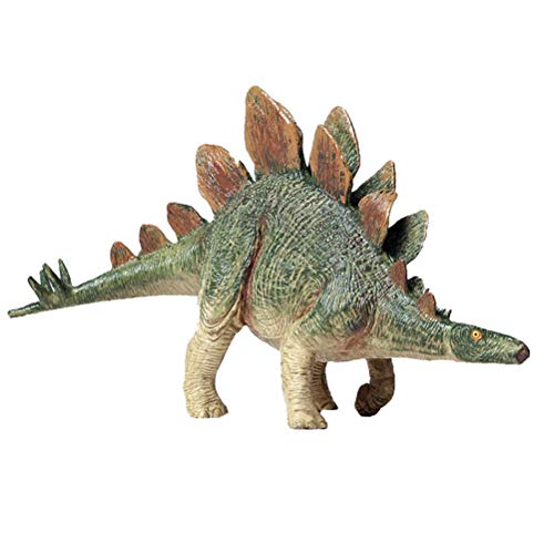 FLORMOON Dinosaurier Spielzeug - Realistisch Stegosaurus Dinosaurier- Plastik Dinosaurier Figuren - Geburtstagstorte Dekoration, Partyzubehör für Kinder(Grün) von FLORMOON