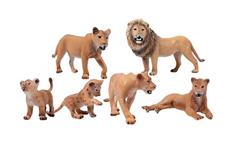 JOKFEICE Löwe Spielzeug Tierfiguren 6 Stück Realistisch Löwen Aktionsmodell Kunststoff Wildes Tier Lernparty bevorzugt Spielzeug Lehrreich Wald Bauernhof Spielzeug Geburtstag Cupcake Topper für Kinder JOKFEICE Löwe Spielzeug Tierfiguren 6 Stück Realistisch Löwen Aktionsmodell Kunststoff Wildes Tier Lernparty bevorzugt Spielzeug Lehrreich Wald Bauernhof Spielzeug Geburtstag Cupcake Topper für Kinder von JOKFEICE