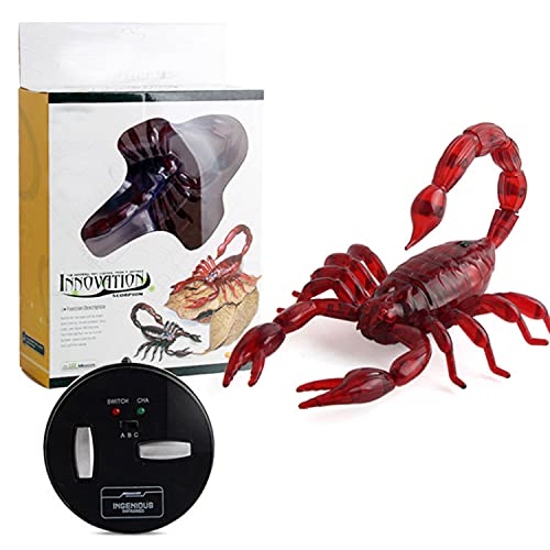 FLORMOON Skorpion Figuren Realistische Fernbedienung Tier Wireless Fake Scare Prank Spielzeug für Kinder, Großartig für Streiche und Halloween-Dekorationen (Ohne Batterie) von FLORMOON