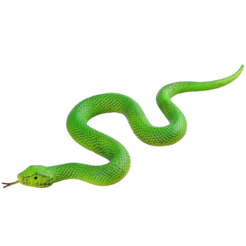 FLORMOON Tierfiguren – 2 STK. Realistische Gummi Python Action Modell lebensechte Schlangenspielzeug Figuren – Halloween Streich Requisiten Stress Relief Spielzeug pädagogisches Spielzeug FLORMOON Tierfiguren – 2 STK. Realistische Gummi Python Action Modell lebensechte Schlangenspielzeug Figuren – Halloween Streich Requisiten Stress Relief Spielzeug pädagogisches Spielzeug von FLORMOON