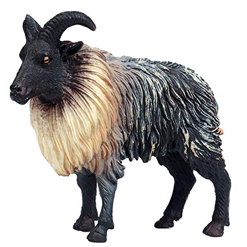 FLORMOON Tierfiguren - Realistisch Himalaya-Schafe Figurines - Frües Lernspielzeug Wissenschaftsprojekt Weihnachten Geburtstag Kinder 3 Jahre von FLORMOON
