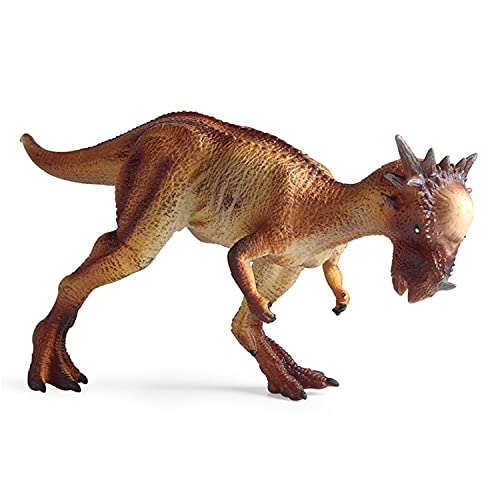 JOKFEICE Dinosaurier-Spielzeug, realistischer Pachycephalosaurus, Action-Modell, Wissenschaftsprojekt, Lernspielzeug, Geburtstagsgeschenk, Kuchenaufsatz für Kinder von FLORMOON