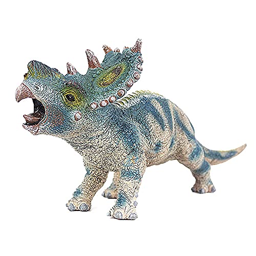 JOKFEICE Dinosaurier-Spielzeug, realistischer Pachyrhinosaurus, Action-Modell, Wissenschaftsprojekt, Lernspielzeug, Geburtstagsgeschenk, Kuchenaufsatz für Kinder von FLORMOON