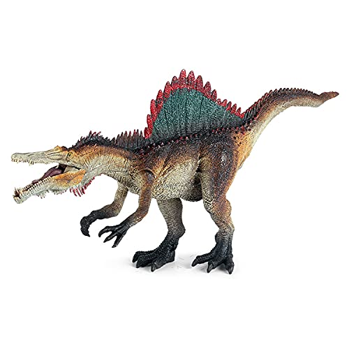 JOKFEICE Dinosaurier Spielzeug Realistische marokkanische Spinosaurus Action Modell Wissenschaft Projekt Lernen Lernspielzeug Geburtstagsgeschenk Kuchen Topper für Kinder von FLORMOON