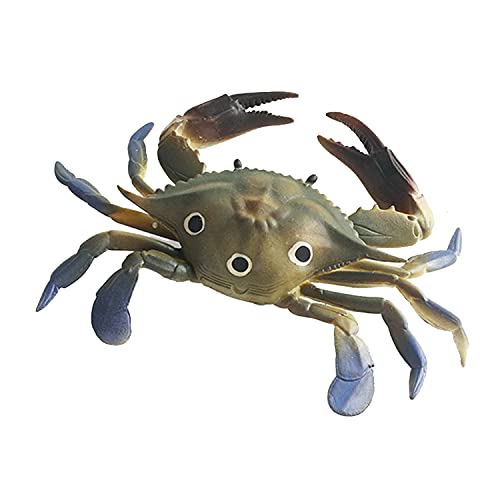 JOKFEICE Tierfiguren Realistische Krabbe Action Modell Wissenschaft Projekt Lernen Lernspielzeug Geburtstagsgeschenk Kuchen Topper für Kinder von FLORMOON