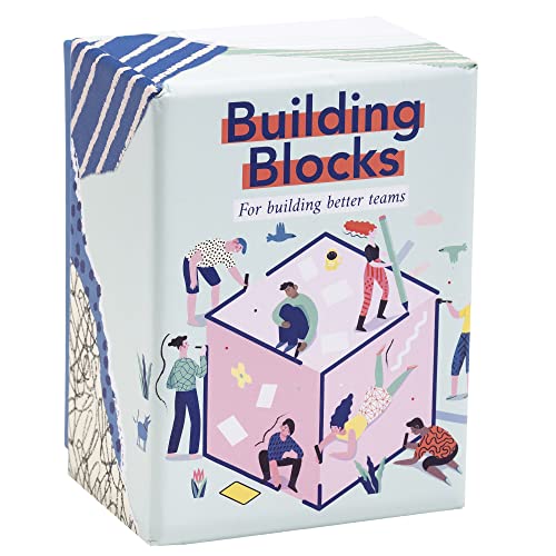 FLUYTCO Building Blocks : Team Building Card Game for Work - Conversation Starters & Ice Breakers to Get to Know Your Coworkers - Office Activities & Training Tool von FLUYTCO