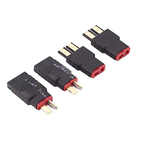 2 Paar RC Lipo Ladegerät Conversion Adapter TRX zu Deans T Männlichen Weiblich Stecker Für TRAXXAS S E Slash Universal 2 Paar RC Lipo Ladegerät Conversion Adapter TRX zu Deans T Männlichen Weiblich Stecker Für TRAXXAS S E Slash Universal von FLY RC