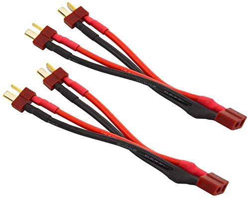2 stücke Deans T parallel Batterie anschlusskabelverlängerung y Splitter für DJI Phantom rc Modus Hubschrauber Quadcopter 2 stücke Deans T parallel Batterie anschlusskabelverlängerung y Splitter für DJI Phantom rc Modus Hubschrauber Quadcopter von FLY RC