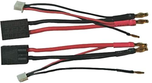 2 Stück TRX Traxxas auf 4,0 mm Bullet Banana-Anschluss mit 2,0 mm Bullet Banana mit 2S Lipo JST-XH Balance-Stecker für RC Car Drone Lipo-Batterie (TRX stecker) 2 Stück TRX Traxxas auf 4,0 mm Bullet Banana-Anschluss mit 2,0 mm Bullet Banana mit 2S Lipo JST-XH Balance-Stecker für RC Car Drone Lipo-Batterie (TRX stecker) von FLY RC