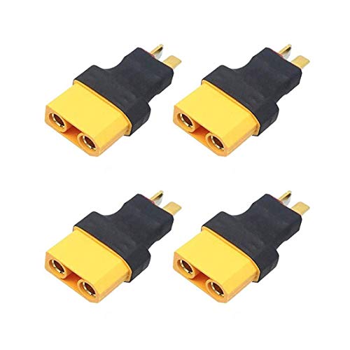 4 stücke XT90 Buchse auf T Stecker Adapter Kit Set Kompakte Licht Drahtlose UAV RC Modell Auto Flugzeug Batterie von FLY RC