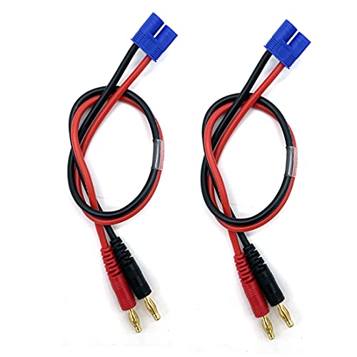 FLY RC 2pcs EC3 Ladekabel mit 4mm Bananenstecker 14AWG Silikonkabel 30cm FLY RC 2pcs EC3 Ladekabel mit 4mm Bananenstecker 14AWG Silikonkabel 30cm von FLY RC