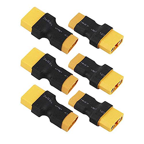 FLY RC 3 Paar XT60 an XT90 Stecker Stecker Buchse Adapter Kompaktleuchte Drahtloser Netzstecker Adapter Anschluss UAV RC Modellauto Flugzeugbatterie FLY RC 3 Paar XT60 an XT90 Stecker Stecker Buchse Adapter Kompaktleuchte Drahtloser Netzstecker Adapter Anschluss UAV RC Modellauto Flugzeugbatterie von FLY RC