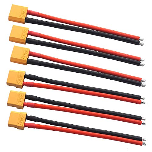 FLY RC 3 Paar XT90 Stecker Männlich Weiblich Stecker Silikondraht für RC Lipo Batterie FPV Drone FLY RC 3 Paar XT90 Stecker Männlich Weiblich Stecker Silikondraht für RC Lipo Batterie FPV Drone von FLY RC