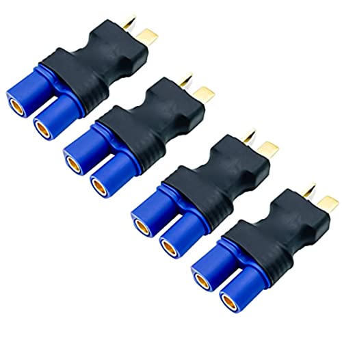 FLY RC 4-Pack Deans T Männlich Stecker auf EC3-Buchse Stecker Adapter für RC LiPo-Batterie FLY RC 4-Pack Deans T Männlich Stecker auf EC3-Buchse Stecker Adapter für RC LiPo-Batterie von FLY RC